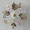 Hand-stitched hollowed-out plate mat 35*35 details Picture
